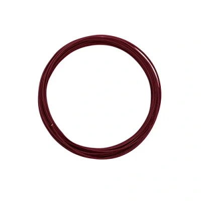 Image of Vaessen Creative Aludraht Schmuck, Biegsam, Aluminium, Dunkelrot, 1,5 mm x, Oxblood, 1.5 5 m