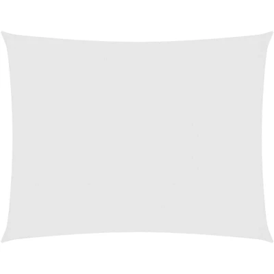 Image of vidaXL Sunshade Sail Oxford Fabric Rectangular 5x6 m White
