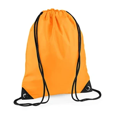 Image of BagBase BG10 Premium Gymsac Fluorescent Orange