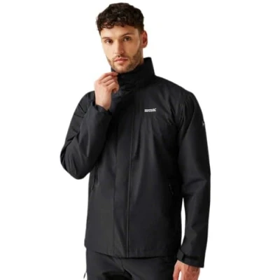 Image of Regatta Men&#039;s Water repellent Matt II Waterproof Jacket Black, Size: XL