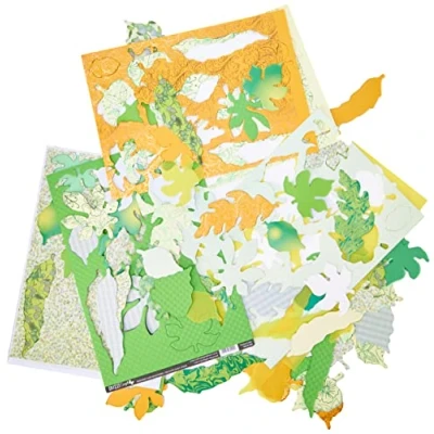 Image of Springboard 10397 Pre Cut Spring/Summer Paper Leaf Shapes (Pack of 250)