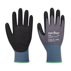Image of Portwest NPR Pro Nitrile Foam Black/Grey Large