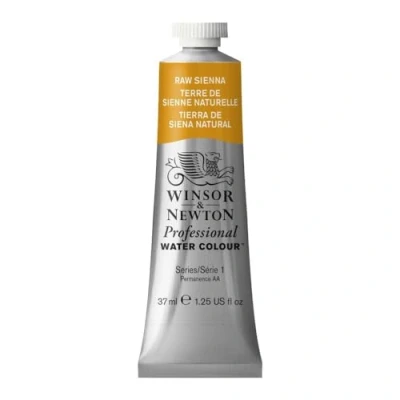 Image of Winsor &amp; Newton 37 ml Professional Water Colour Tube, Raw Sienna