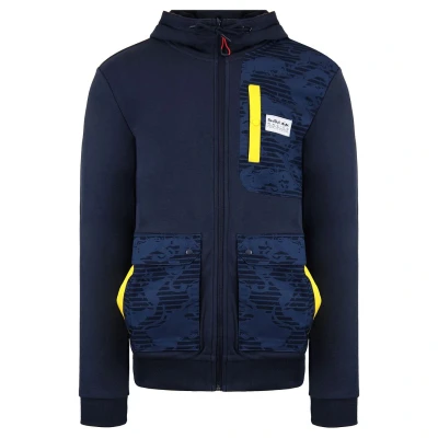 Image of Puma Red Bull Racing Men&#039;s Hooded Tracksuit Top Jacket, Men, Jacke RBR Sweat total eclipse, Large