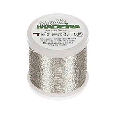 Image of Madeira Thread, metal, Silver, 200 m