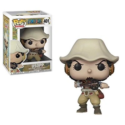 Image of Funko POP! Vinyl: One Piece: Usopp Collectable Vinyl Figure Gift Idea Official Merchandise Toys for Kids &amp; Adults Anime Fans Model Collectors and Display