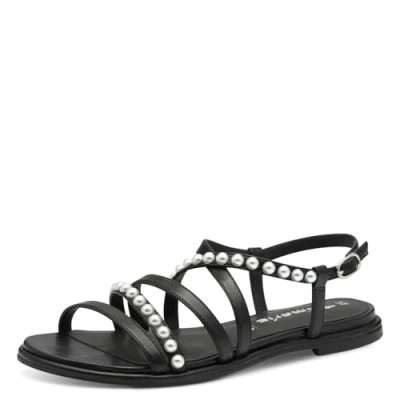 Image of Tamaris Women&#039;s 1 28143 44 Sandal, Black, 7.5 UK