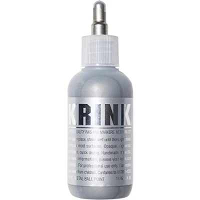 Image of Krink K66 Steel Tip Paint Marker Supplied By Graff City (Silver)