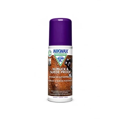 Image of Nikwax Nubuck and Suede Proof Sponge on Waterproofing, 125 ml, Brown