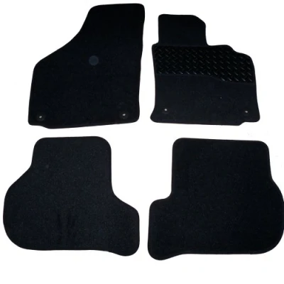 Image of Sakura WW0249 Carpet Floor Mat, Black Trim