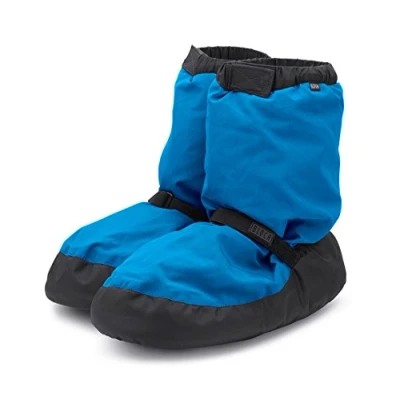 Image of Bloch Women&#039;s Warm Up Bootie Dance Shoe, Blue Fluro, M: UK 5 6.5