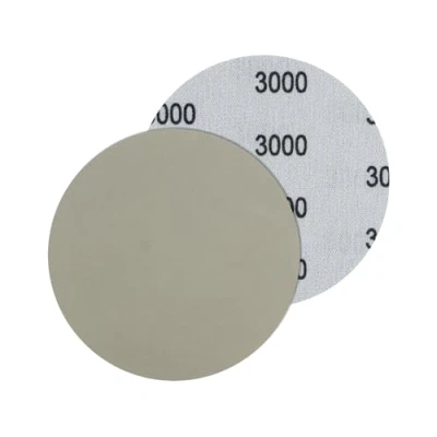 Image of Bolatus 5Pcs 125mm Sanding Discs 3000 Grit, Wet and Dry Hook Loop Round Pads for Wood, Metal, Automotive Polishing