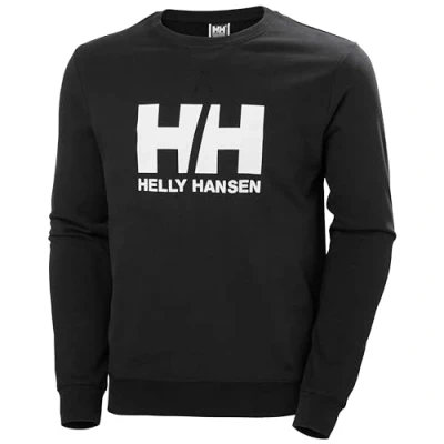 Image of Helly Hansen Mens HH Logo Crew Sweat Black, M