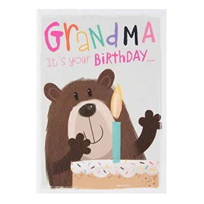 Image of Hallmark Grandma Birthday Card &#039;Grreat&#039; Medium [Old Model]