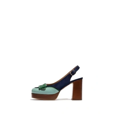Image of Fly London EVAH243FLY Nappalak Leather Women&#039;s Heels Sandals