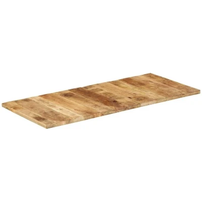 Image of vidaXL Table Top Solid Mango Wood 25 27 mm 140x60 cm