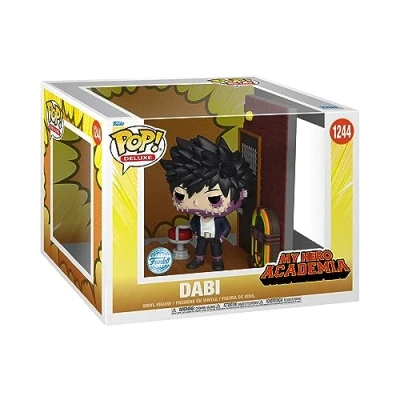 Image of Funko Pop! Deluxe: My Hero Academia (MHA) Dabi (Hideout) Collectable Vinyl Figure Gift Idea Official Merchandise Toys for Kids &amp; Adults Anime Fans Model Collectors