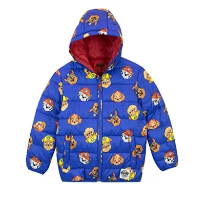 Image of Paw Patrol Boys Coat Chase Rubble 3 4 Years