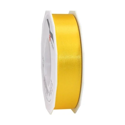 Image of C.E. Pattberg SATIN yellow gift ribbon, 27 yards for Wrapping Gifts, 1 inch width, Ribbon Decorating &amp; Crafting, Decorative every occasion