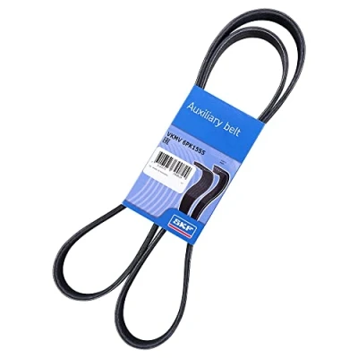 Image of 1686231, 1700744, 1760373, BM5Q6C301AA, BM5Q6C301AB V ribbed belt SKF VKMV 6PK1555 1555mm 6 BMW: 5 Saloon, 3 Touring, FORD: FOCUS