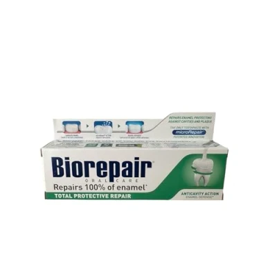 Image of 3x Biorepair Total Protective Repair Italian Toothpaste 75ml