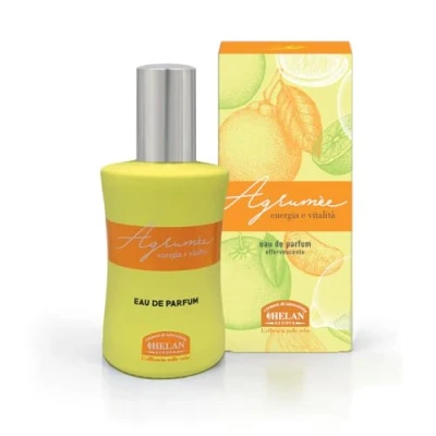 Image of Helan, Agrumèe Women&#039;s Perfume with Fresh Citrus Notes, Eau de Parfum Floral Hints of Rose and Jasmine, Amber Fragrance Light Sparkling Fragrances Made in Italy, 50 ml