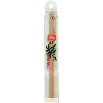 Image of Prym Crochet Hooks for Wool Bamboo 4.50 mm, 4 mm 15 cm