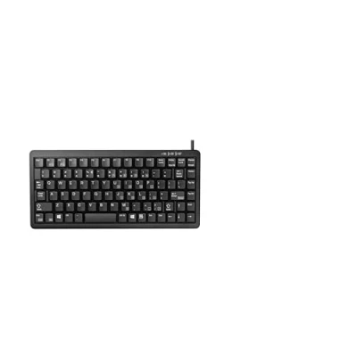Image of CHERRY compact Keyboard G84 4100, international layout, QWERTY keyboard, wired design, ML mechanics, black