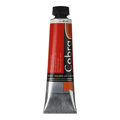 Image of Cobra Artist Oil Colour Tube 40 ml Pyrrole Red Light 340