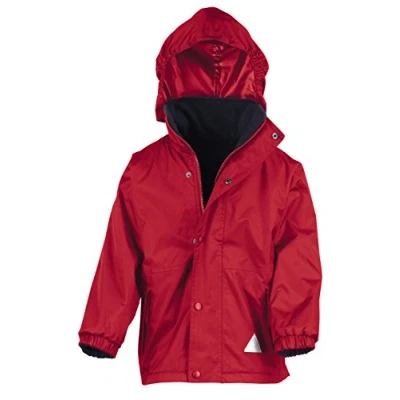 Image of Result R160J Reversible Stormdri 4000 Fleece Jacket Red, Medium/Size 7/8