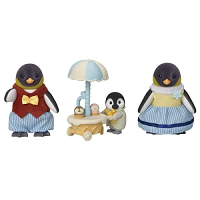 Image of Sylvanian Families Penguin Family dollhouse playset 5694