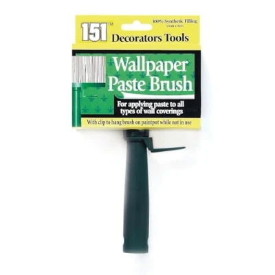 Image of 13Cm 13 X 4Cm Wallpaper Wall Paper Brush, White