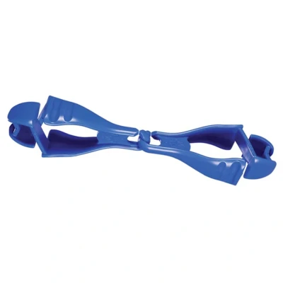 Image of Ergodyne Squids 3400 Glove Clip Holder with Dual Clips, Blue
