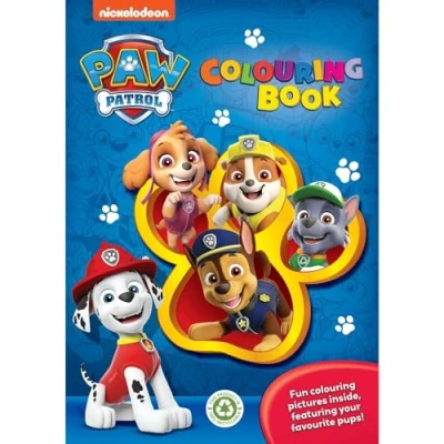 Image of ALLIGATOR 3432/PWCB Paw Patrol Colouring Book, Paper, Multicolour