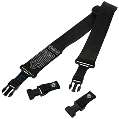 Image of DiMarzio DD2200JPBKBLS John Petrucci Cliplock Guitar Strap Nylon Black