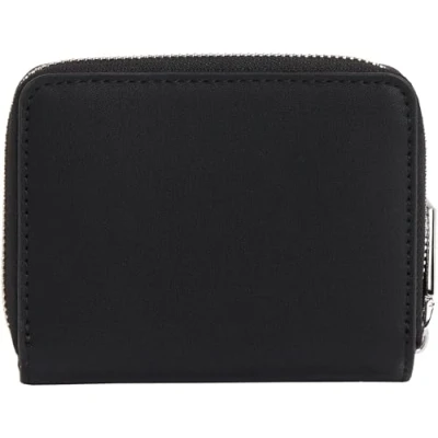 Image of Calvin Klein MUST Medium ZIP Around Wallet Wallet, Women&#039;s, Size: One Size, Black