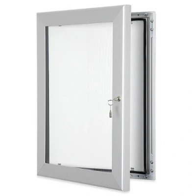 Image of A0 (15xA4) External Lockable Notice Board (not pinnable) with Waterproof Seal for Outdoor or Indoor Use
