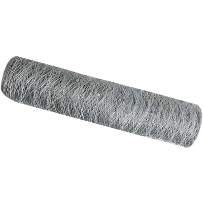 Image of vidaXL Hexagon Fence 0,5x50 m Galvanised Steel