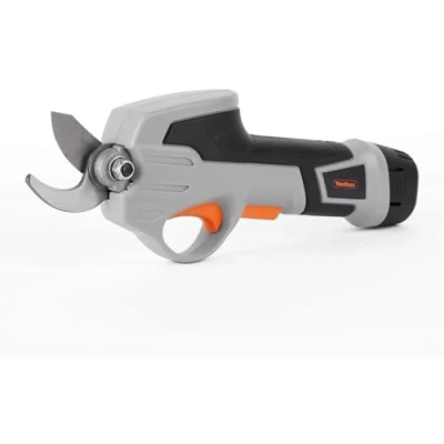 Image of Vonhaus 7.2V Cordless Pruner Gardening Shears/Hand Secateurs Trim Tree Twigs, Shrubs &amp; Plant Stems Cut Through Hardwood Up to 25Mm Thick