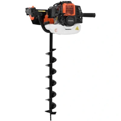 Image of vidaXL Auger Ground Drill Orange