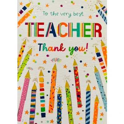 Image of Thank you Teacher card