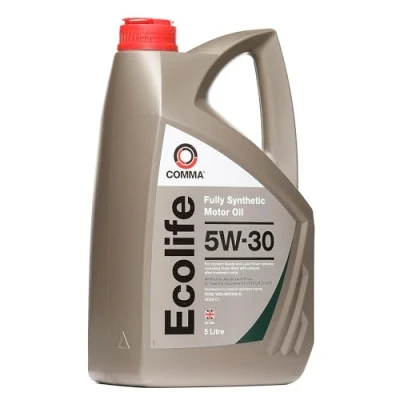 Image of Comma ECL5L Ecolife Fully Synthetic 5W30 Motor Oil, 5 Liter