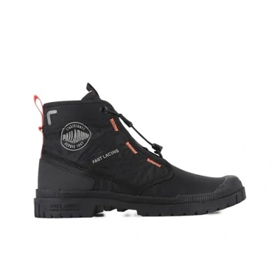 Image of Palladium SP20 Travel HI Unisex Hightop trainers, Size: 3.5, Black Textile/synthetics