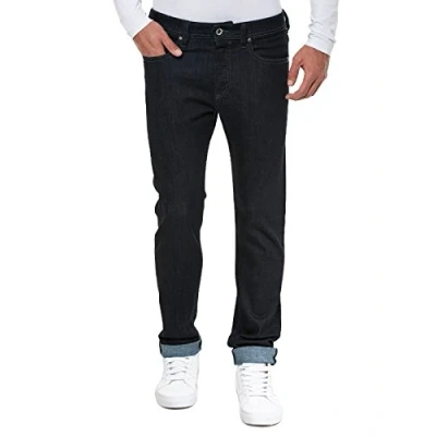 Image of Diesel Men&#039;s Buster 00sdhc 0607a 38 Tapered Fit Jeans, Black, 38W / 34L