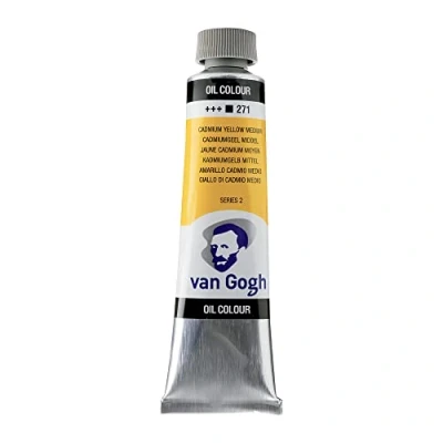 Image of Van Gogh 40ml Oil Paint Cadmium yellow medium Series 2
