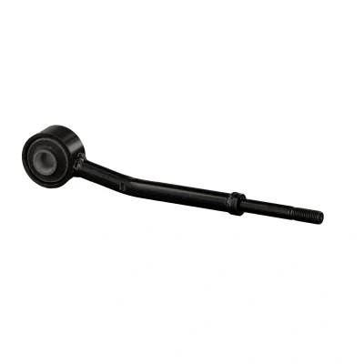 Image of 4475508000 Anti roll bar link FEBI BILSTEIN 41675 Front Axle Right 220mm M10 x 1,25 with rubber mount Steel black SSANGYONG: Rexton / 2