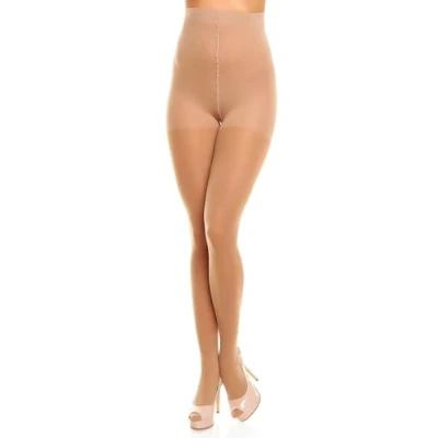 Image of Glamory Vital 70 DEN, Women&#039;s Support Tights, Brown (Complexion), Medium (70 42)