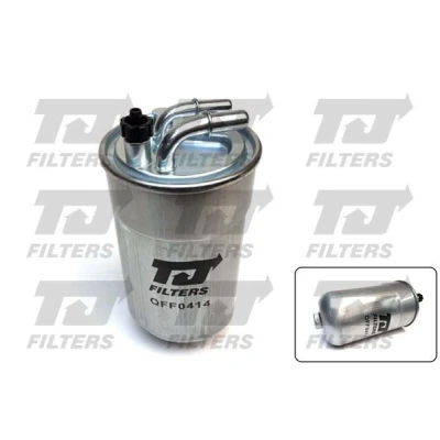 Image of 13286584, 93196533, 95521116 Fuel Filter QUINTON HAZELL QFF0414 In Line 10mm 8mm VAUXHALL: Corsa Mk3, Mk4, Corsavan Mk4
