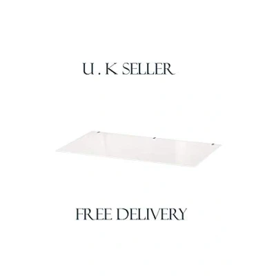 Image of FINCHLEY MALM Glass top, white80x48 cm