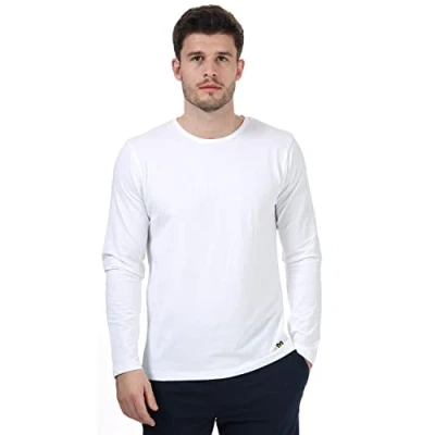 Image of Lyle And Scott Men&#039;s Hugo Lounge Set in White, Size XL